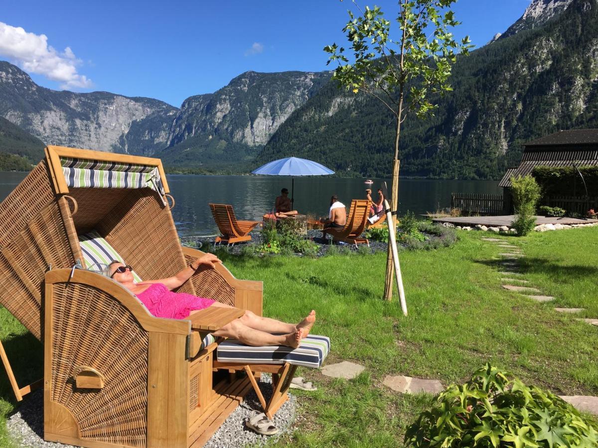 Glueck Am See - Apartment Mit Seezugang Χάλστατ Εξωτερικό φωτογραφία