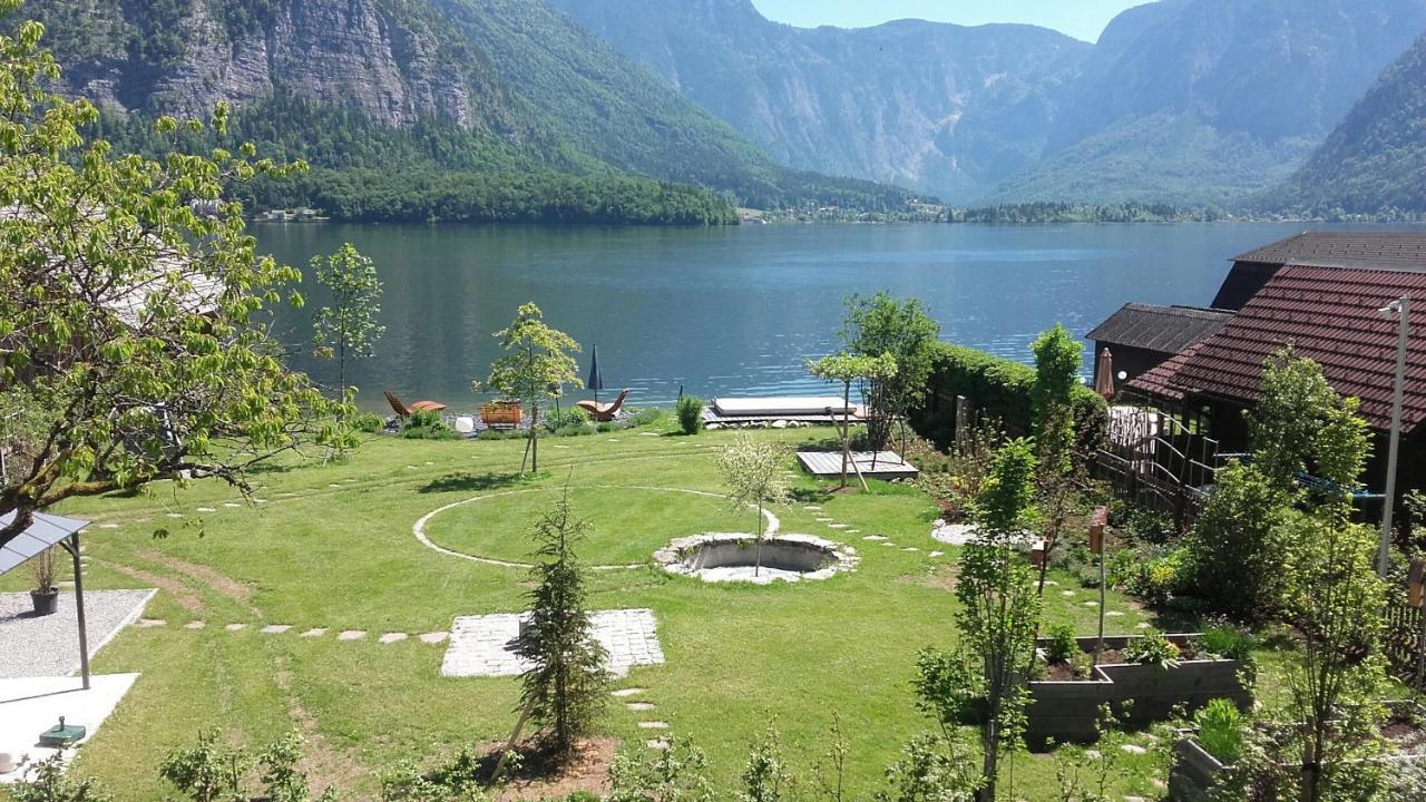 Glueck Am See - Apartment Mit Seezugang Χάλστατ Εξωτερικό φωτογραφία