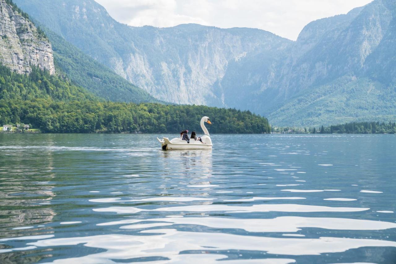 Glueck Am See - Apartment Mit Seezugang Χάλστατ Εξωτερικό φωτογραφία